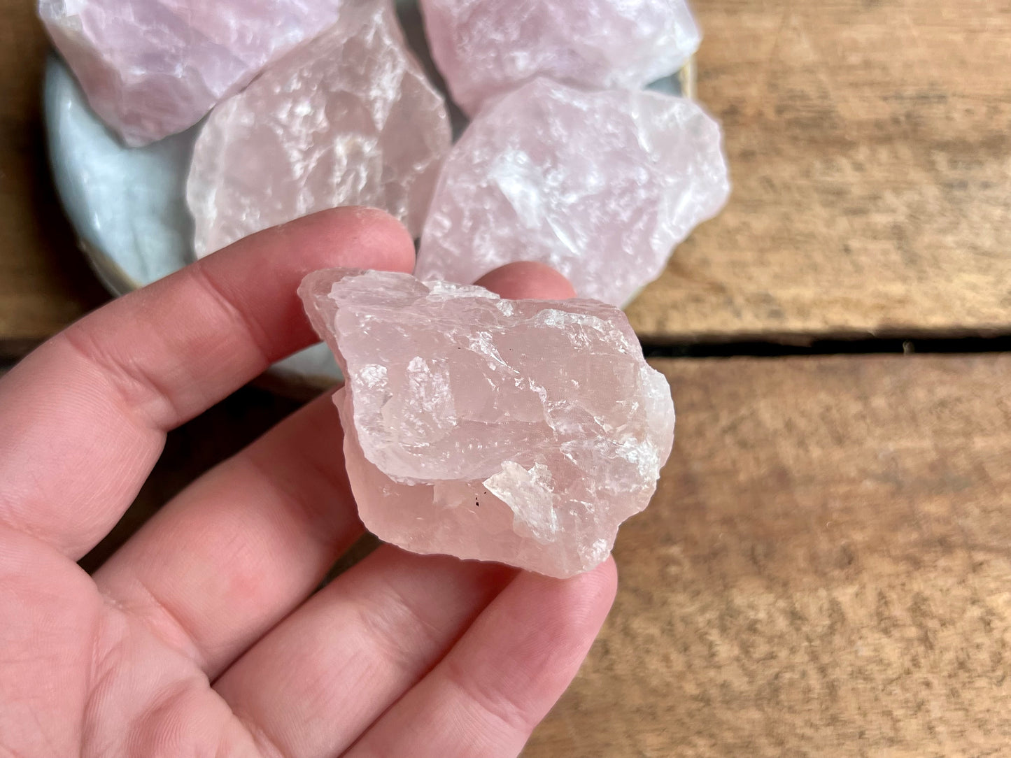 Rose Quartz Rough - Medium
