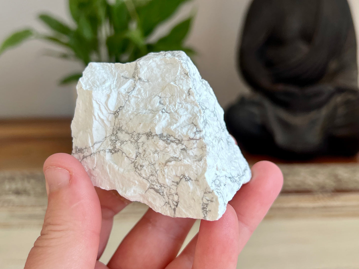 White Howlite Rough Rock