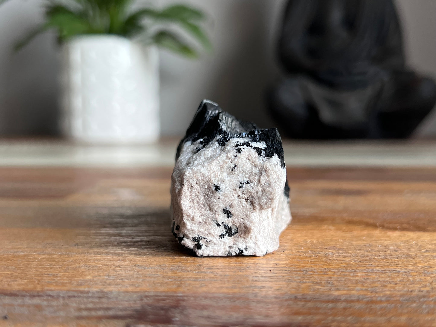 Schorl Tourmaline in Quartz