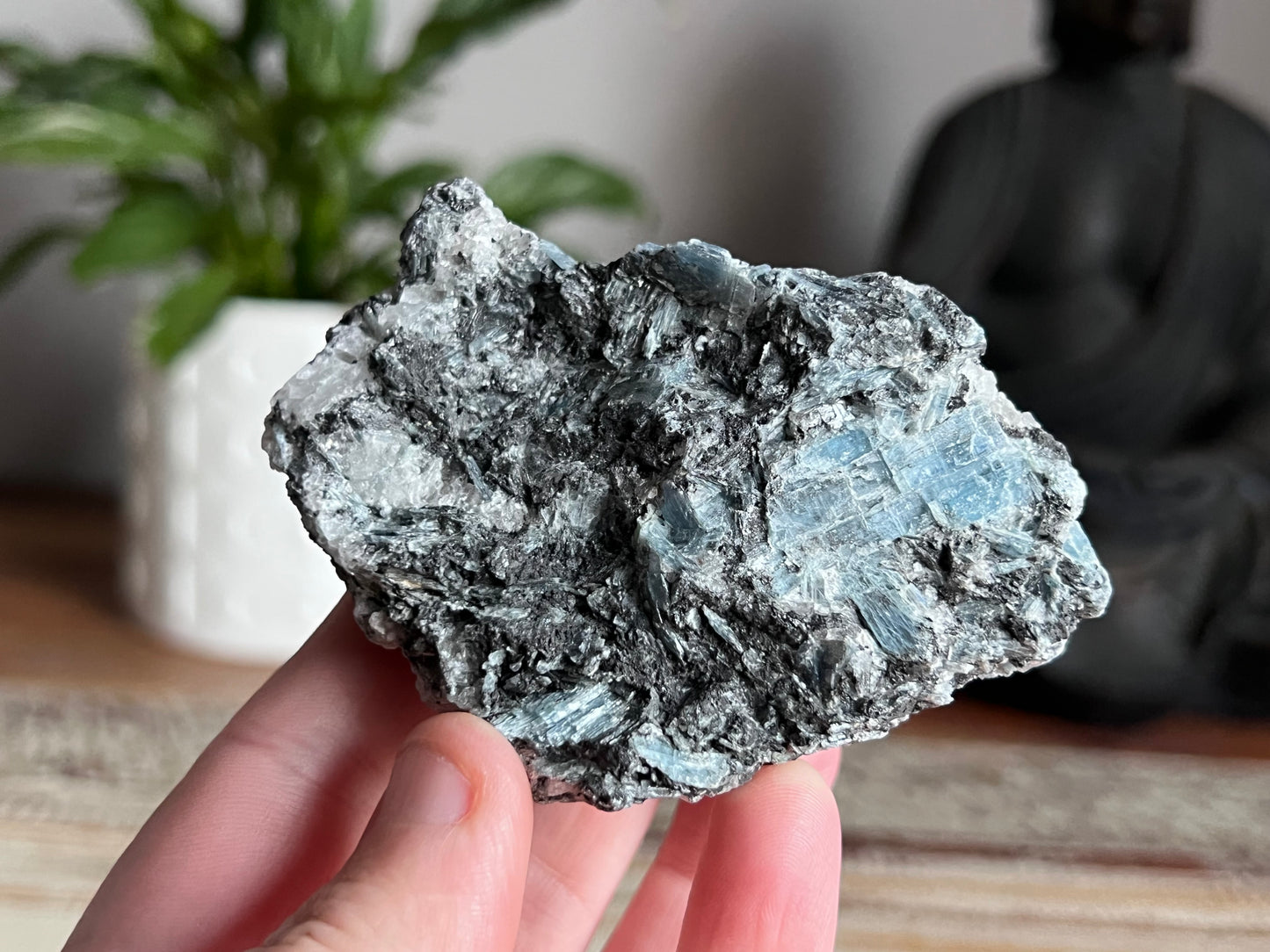 Paraiba Kyanite Cluster