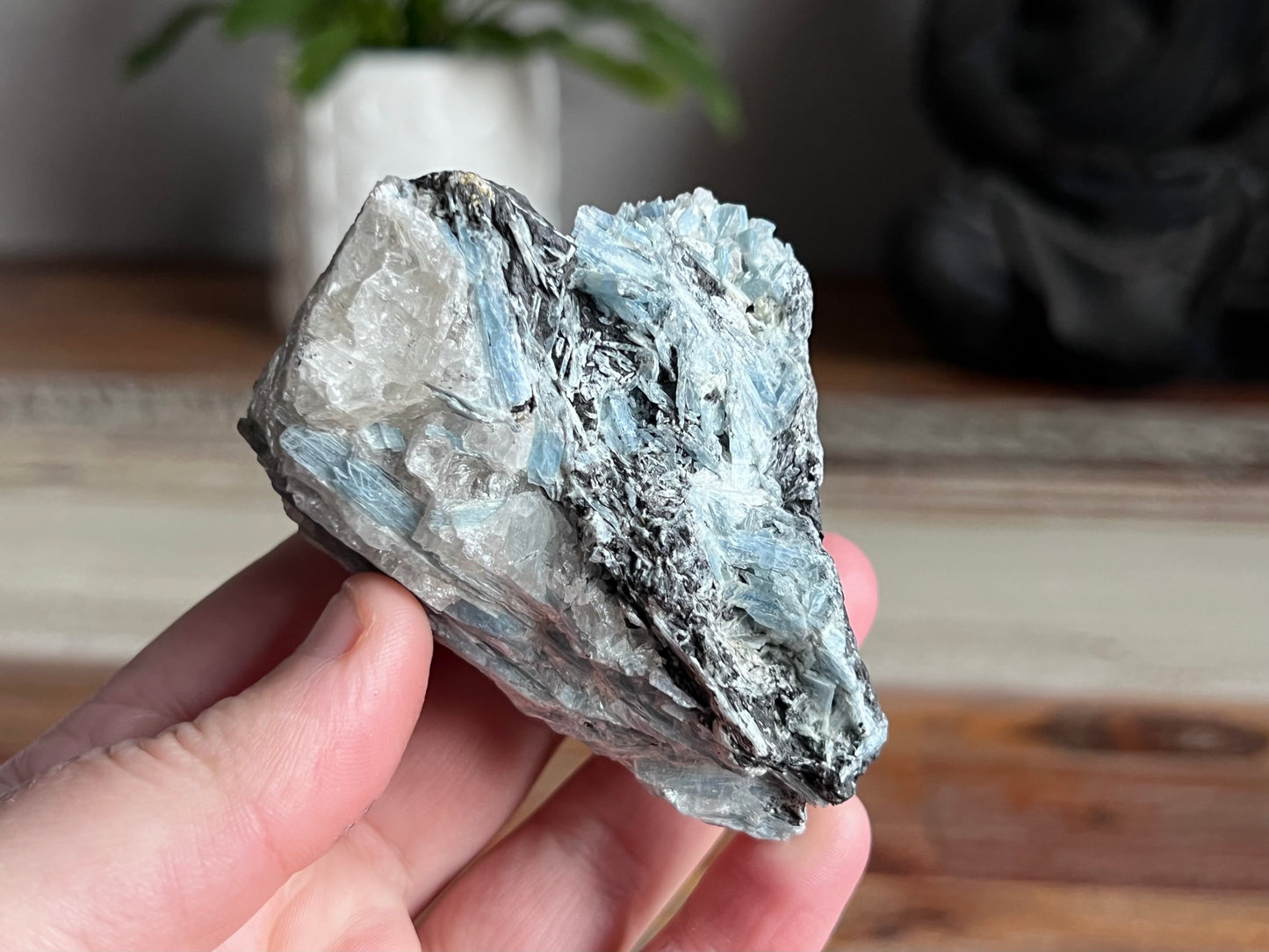 Paraiba Kyanite Cluster