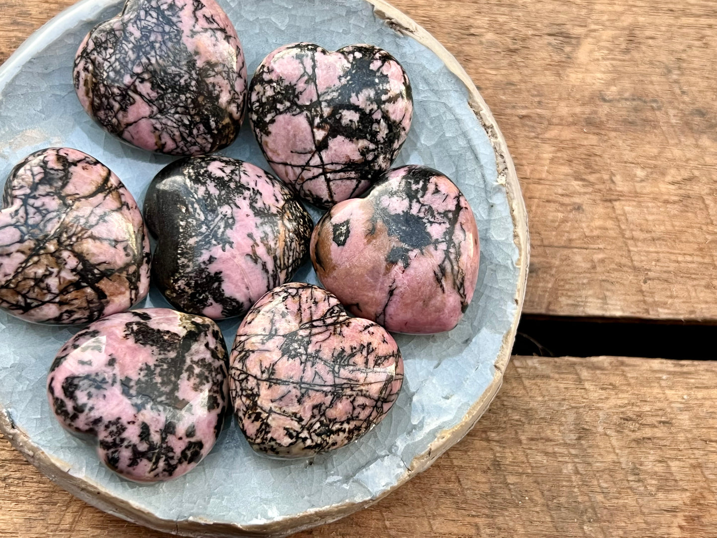 Rhodonite Small Heart