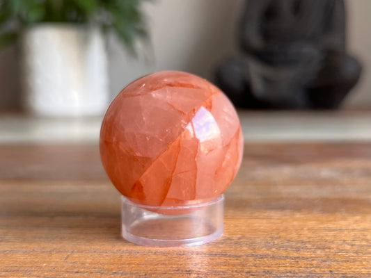 Hematoid Quartz Sphere