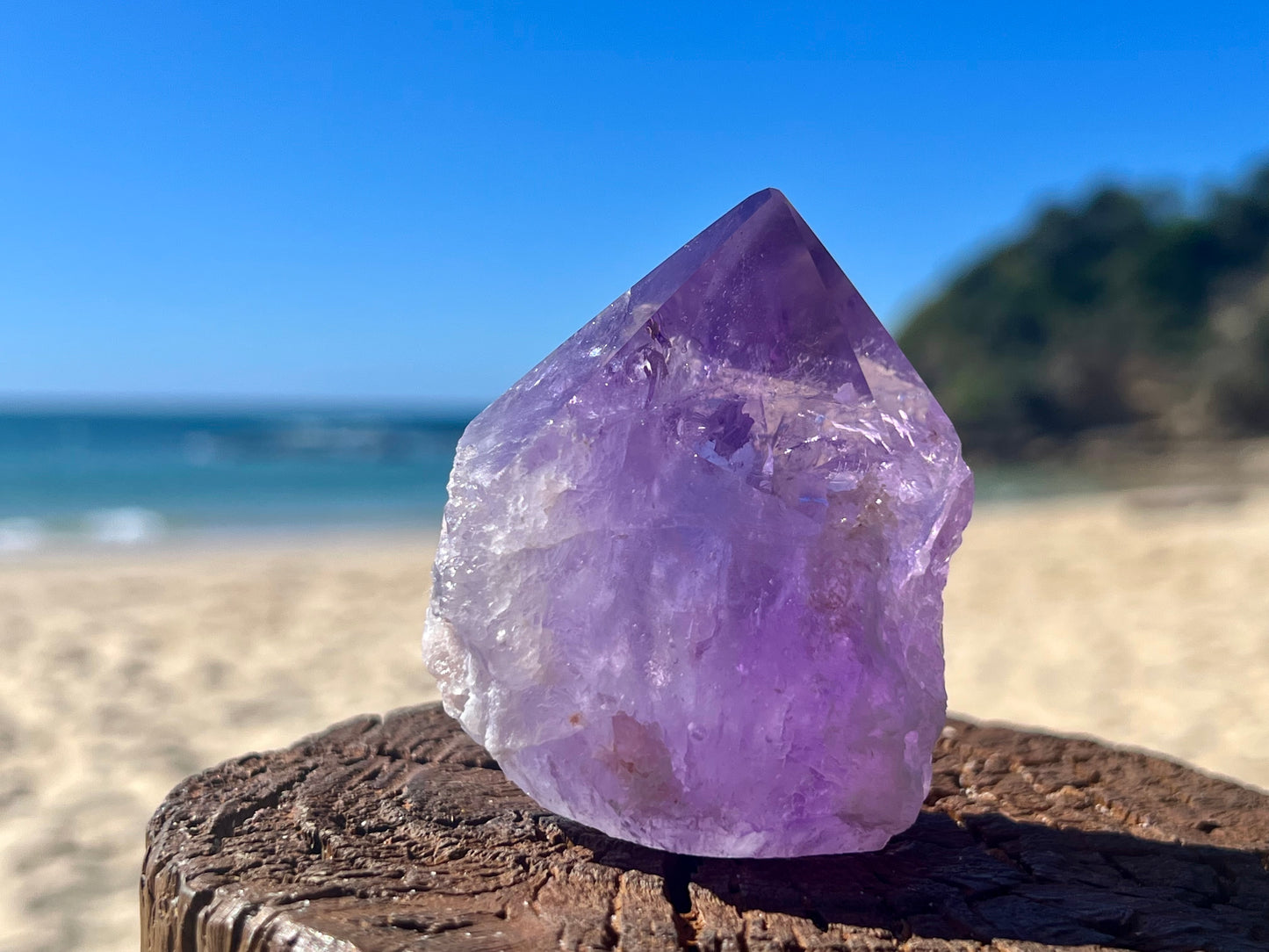 Amethyst Rough/ Polished Point