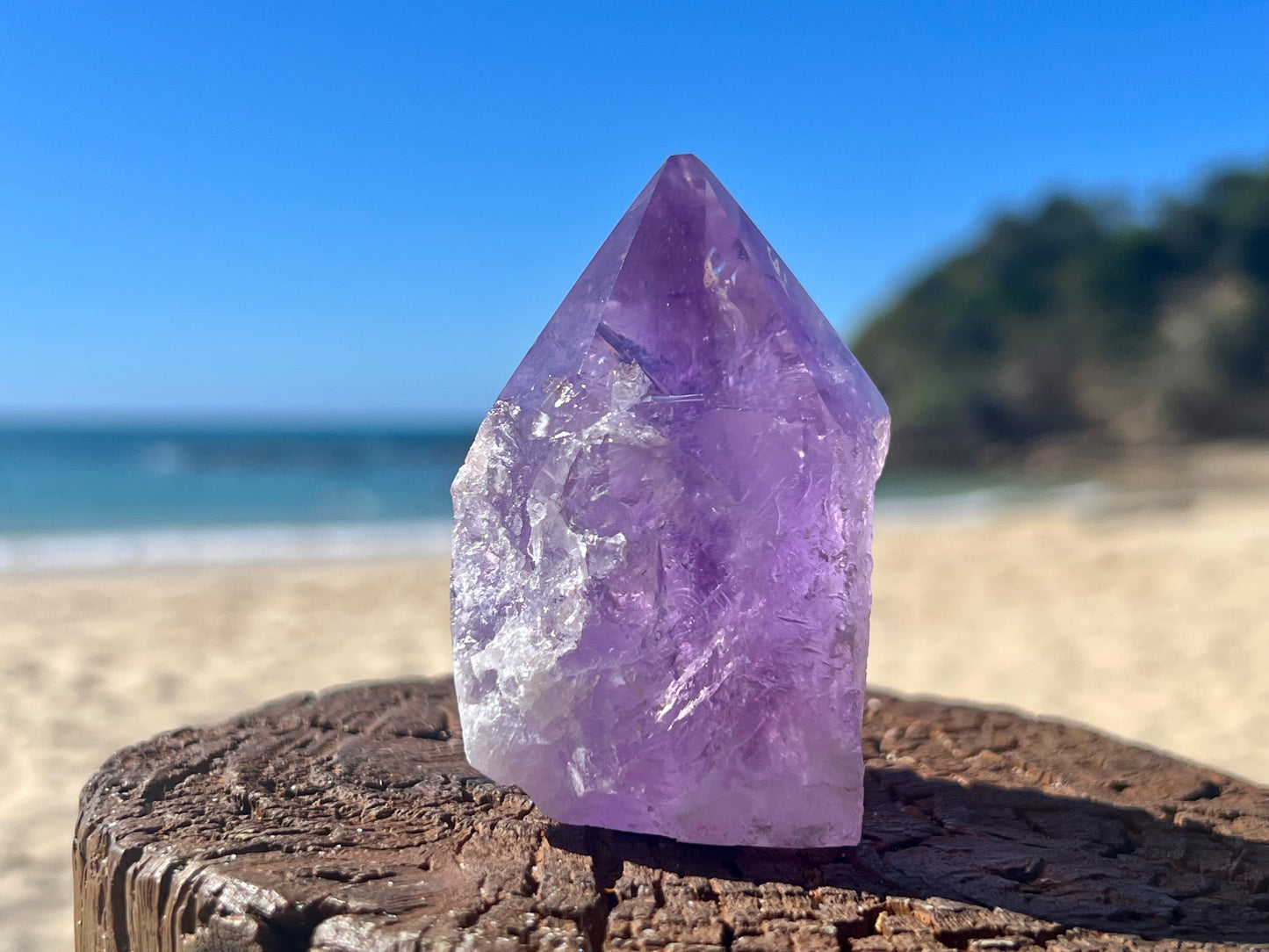 Amethyst Rough/ Polished Point