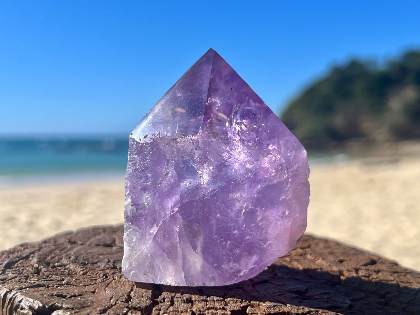 Amethyst Rough/ Polished Point