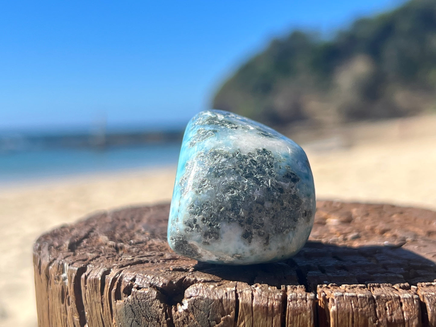 Larimar Tumbled Freeform