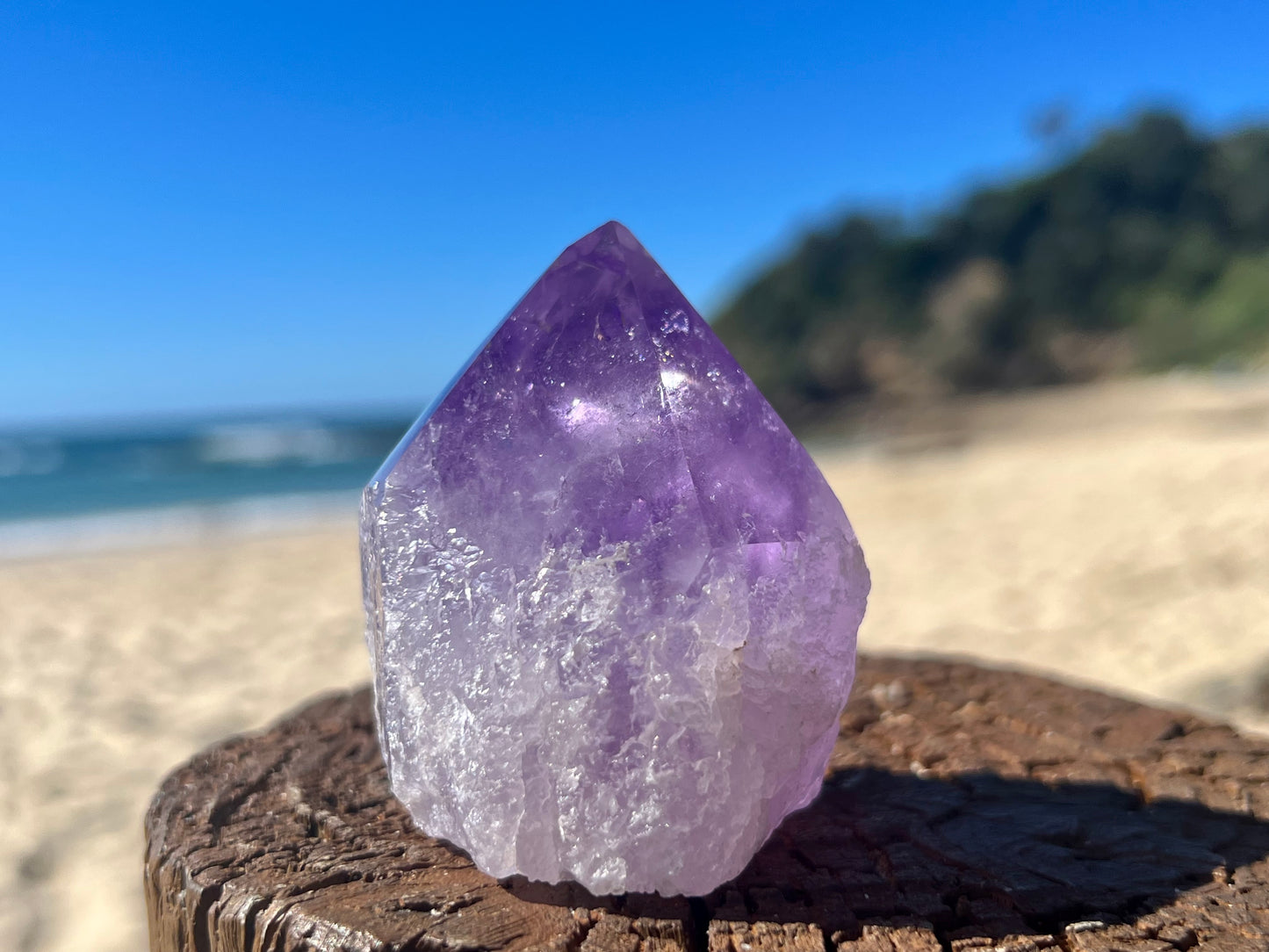 Amethyst Rough/ Polished Point
