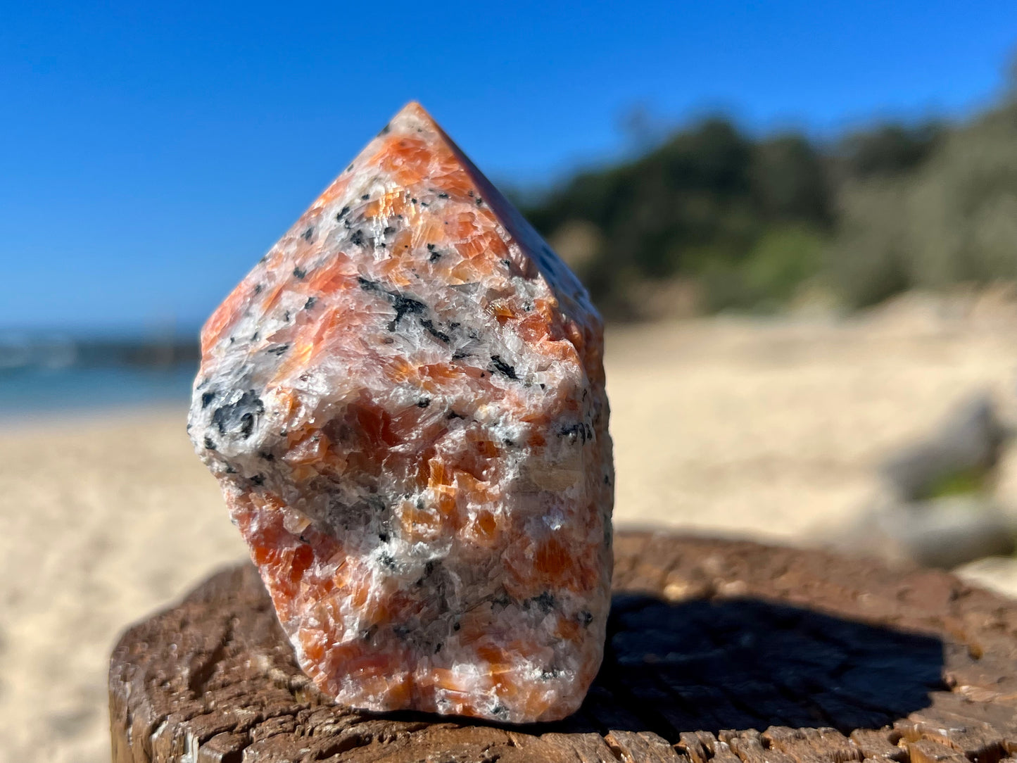 Orchid Calcite Rough/ Polished Point