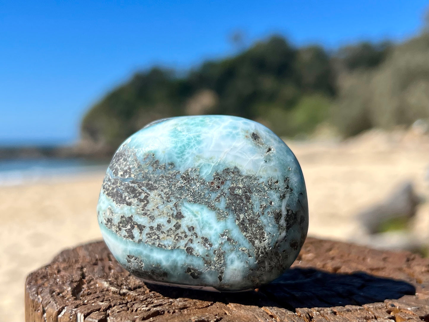 Larimar Tumbled Freeform