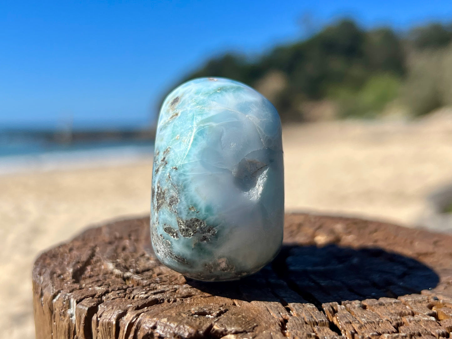 Larimar Tumbled Freeform