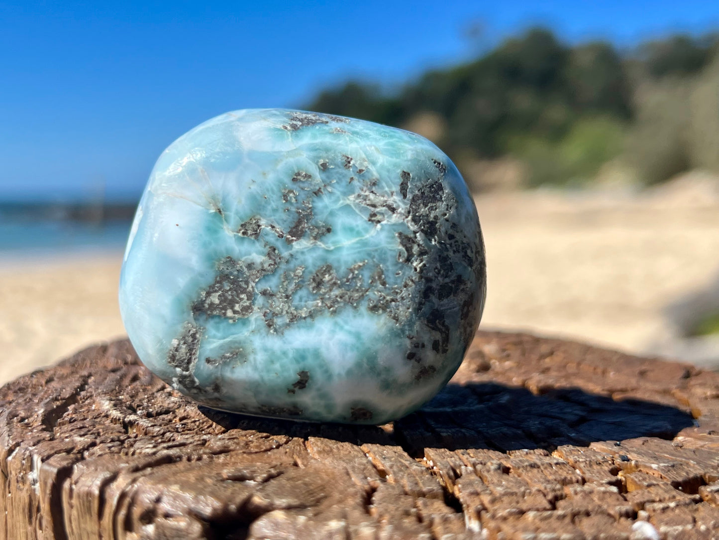 Larimar Tumbled Freeform