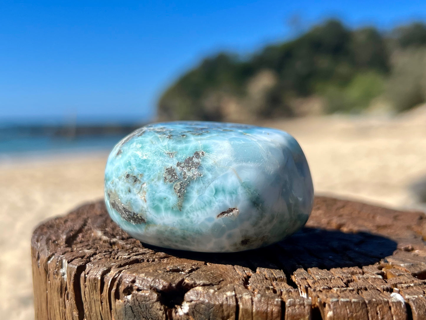 Larimar Tumbled Freeform