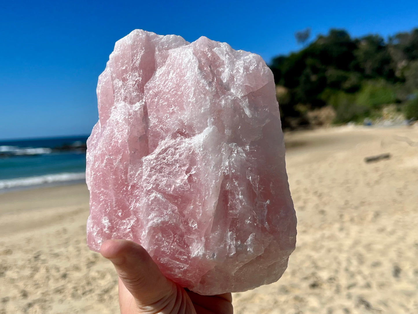 Rose Quartz Rough Rock
