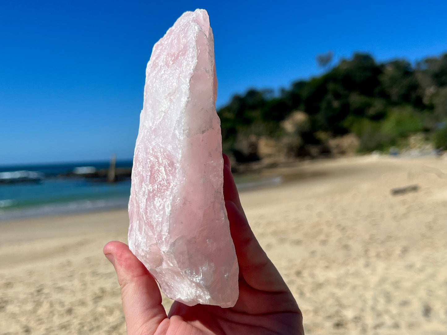 Rose Quartz Rough Rock