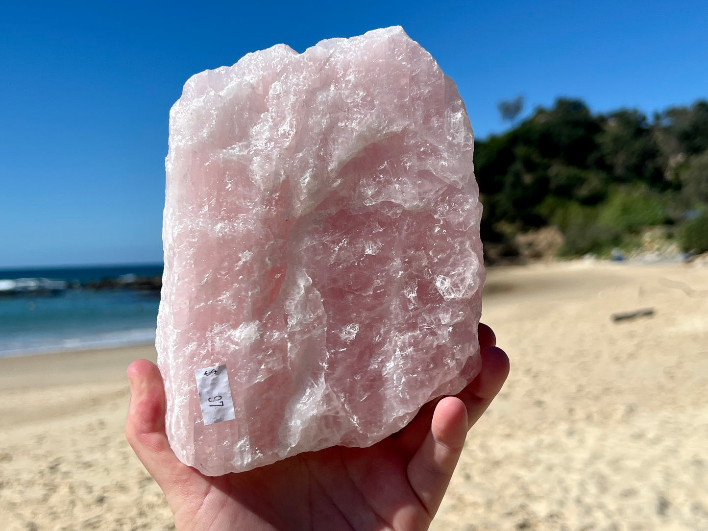 Rose Quartz Rough Rock