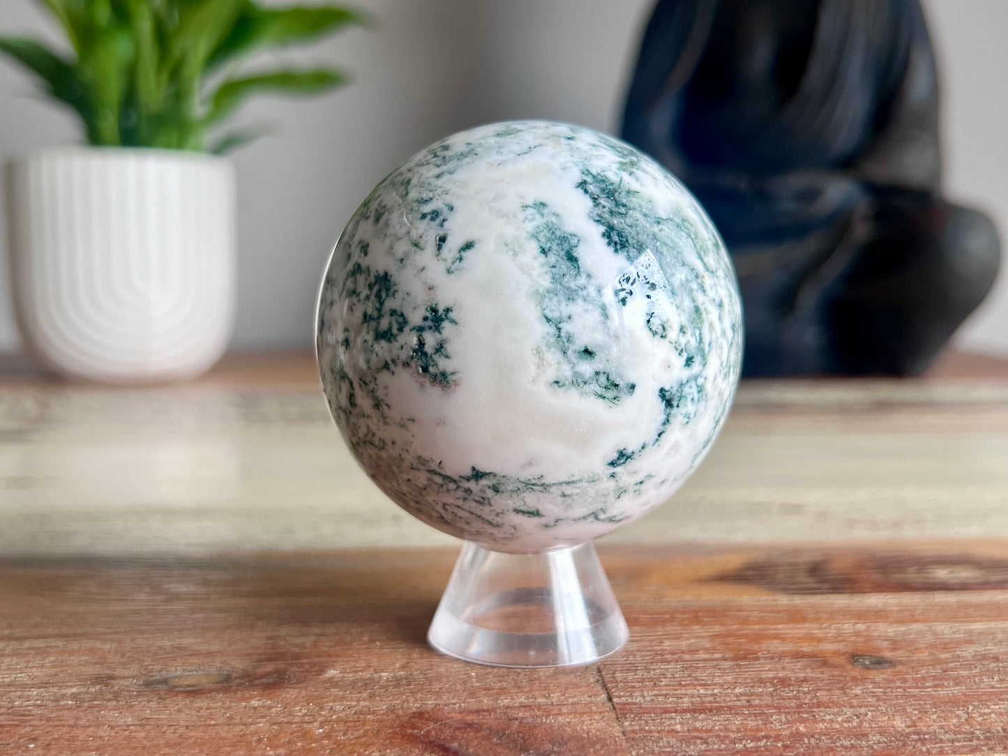 Tree Agate Sphere