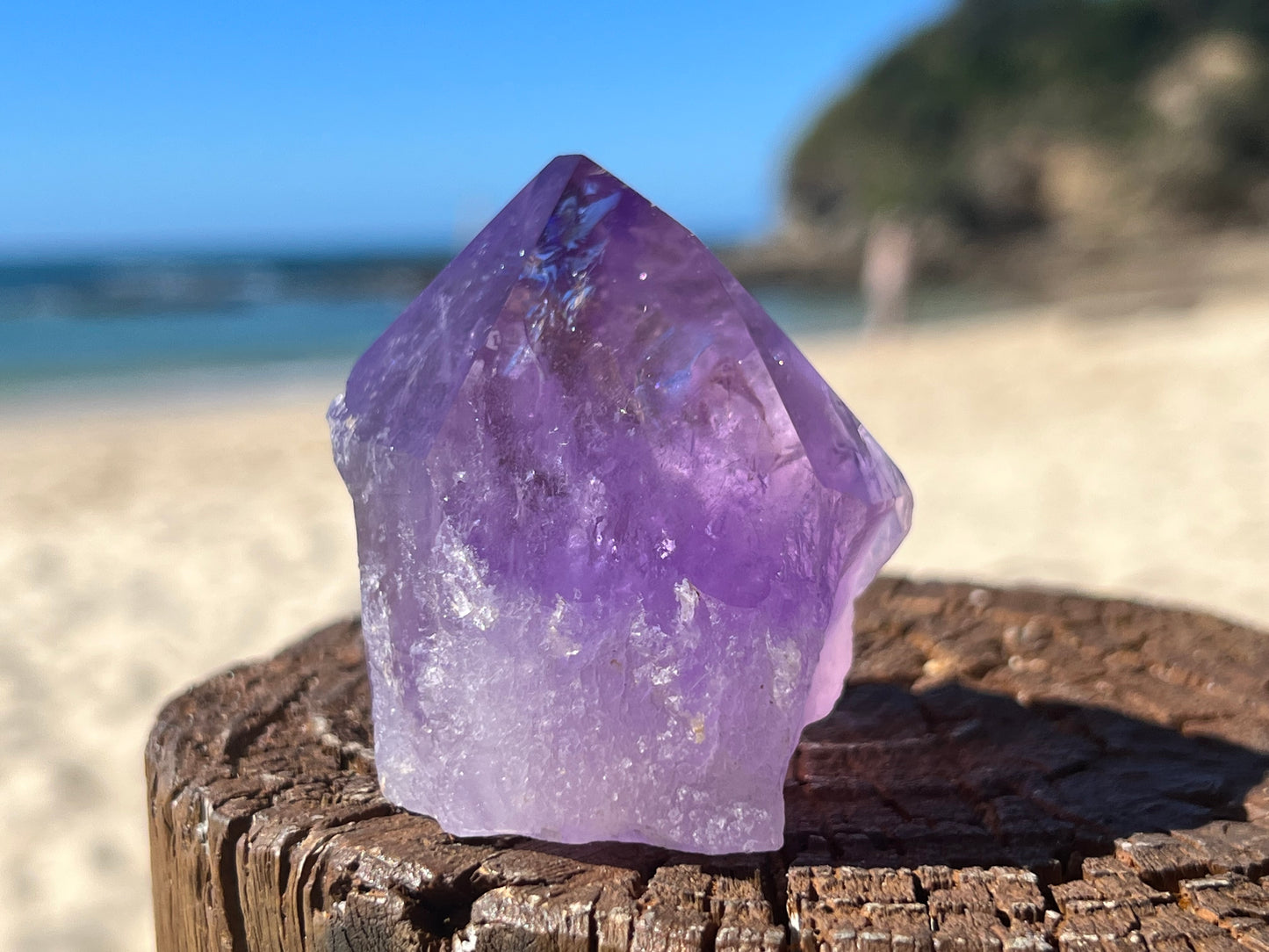 Amethyst Rough/ Polished Point
