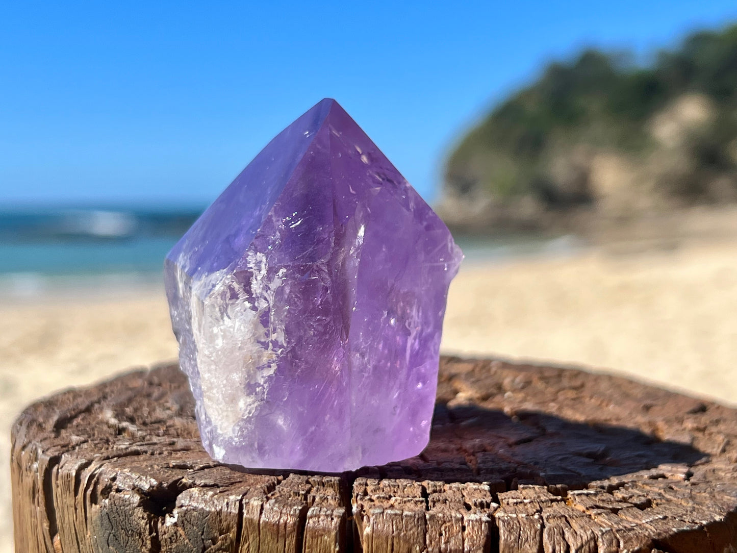 Amethyst Rough/ Polished Point