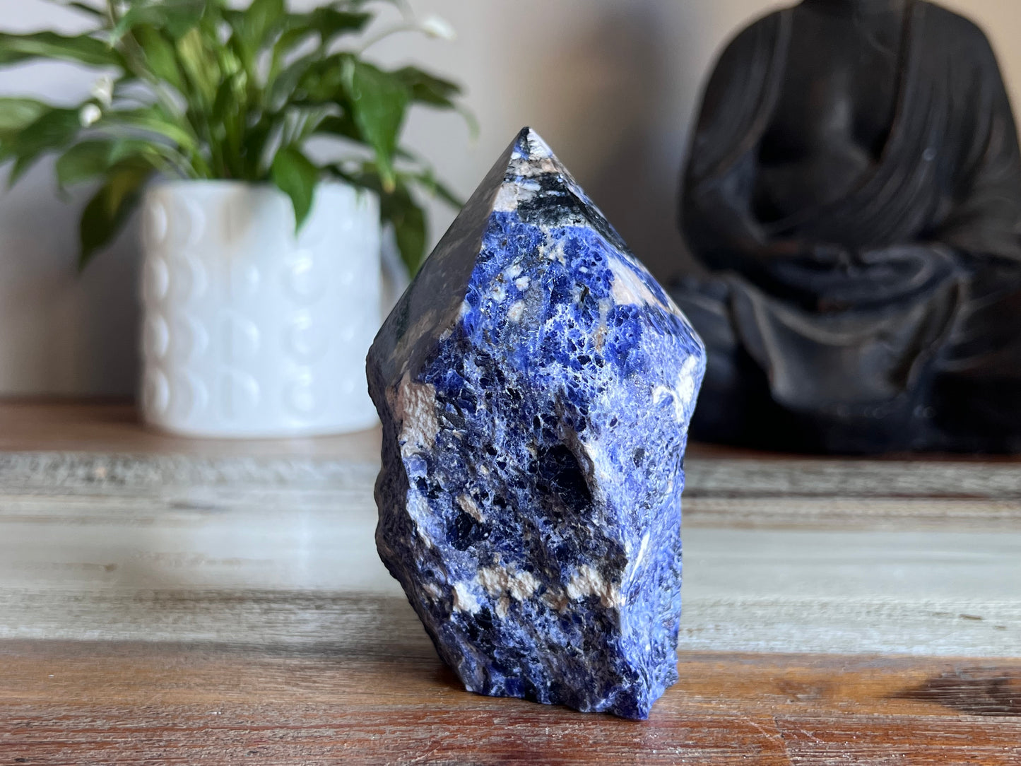 Sodalite Rough/ Polished Point