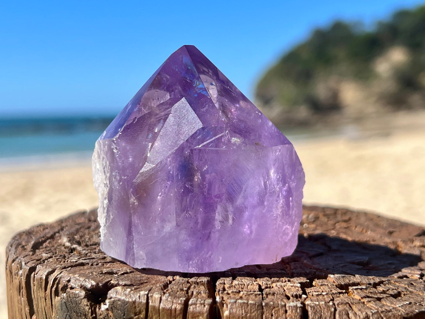 Amethyst Rough/ Polished Point