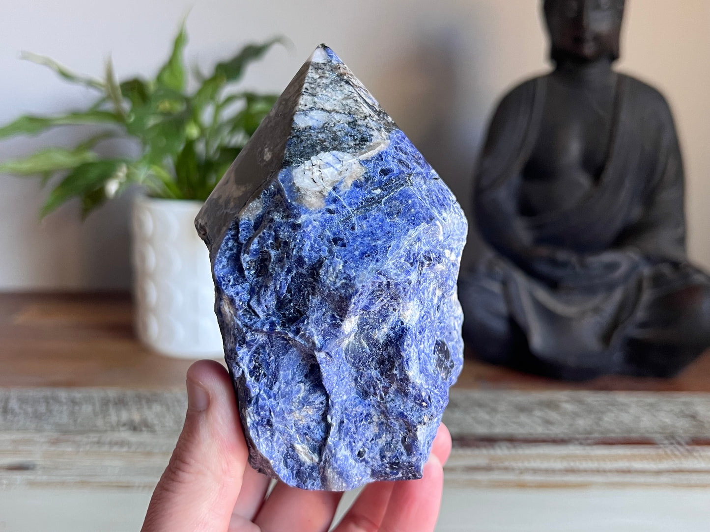 Sodalite Rough/ Polished Point