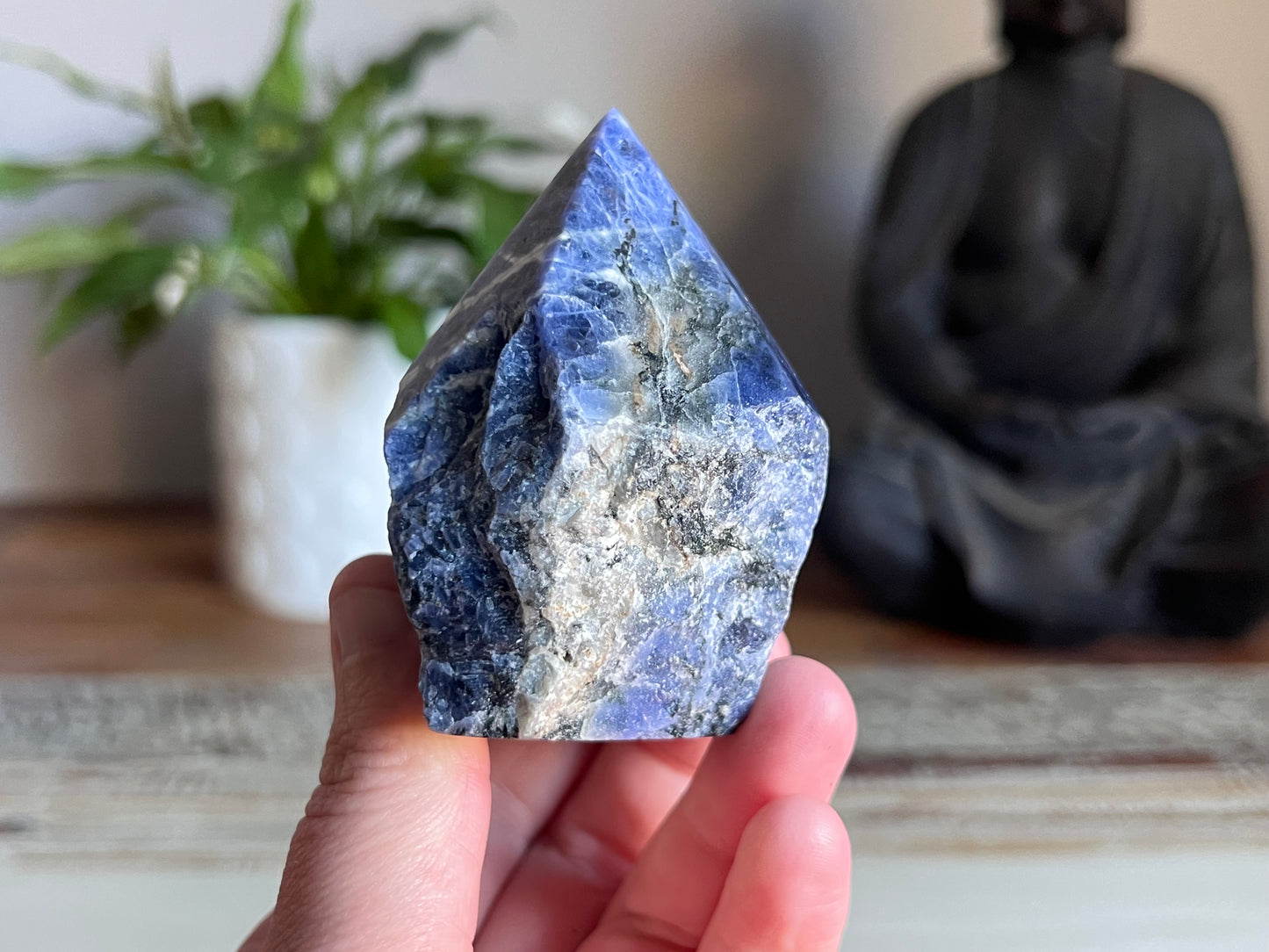 Sodalite Rough/ Polished Point