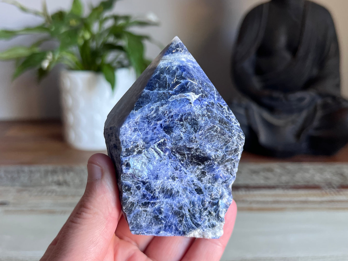 Sodalite Rough/ Polished Point