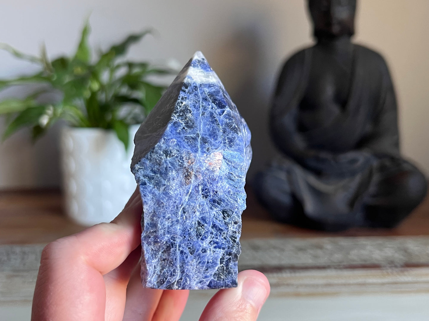 Sodalite Rough/ Polished Point