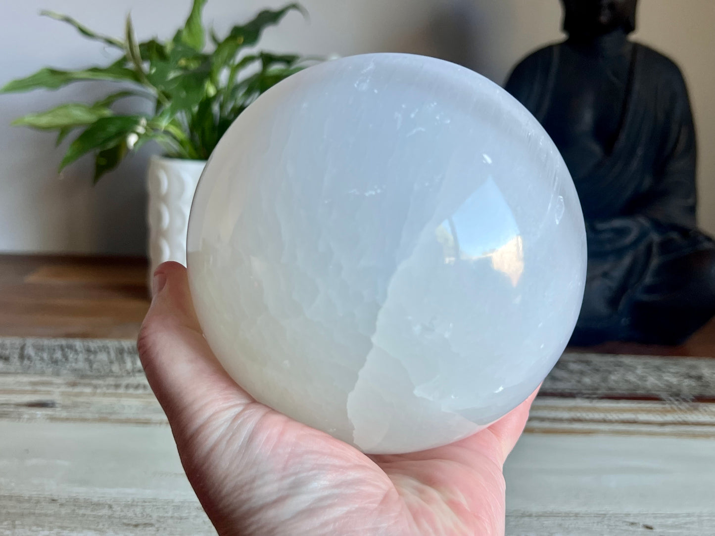Selenite Sphere 10cm
