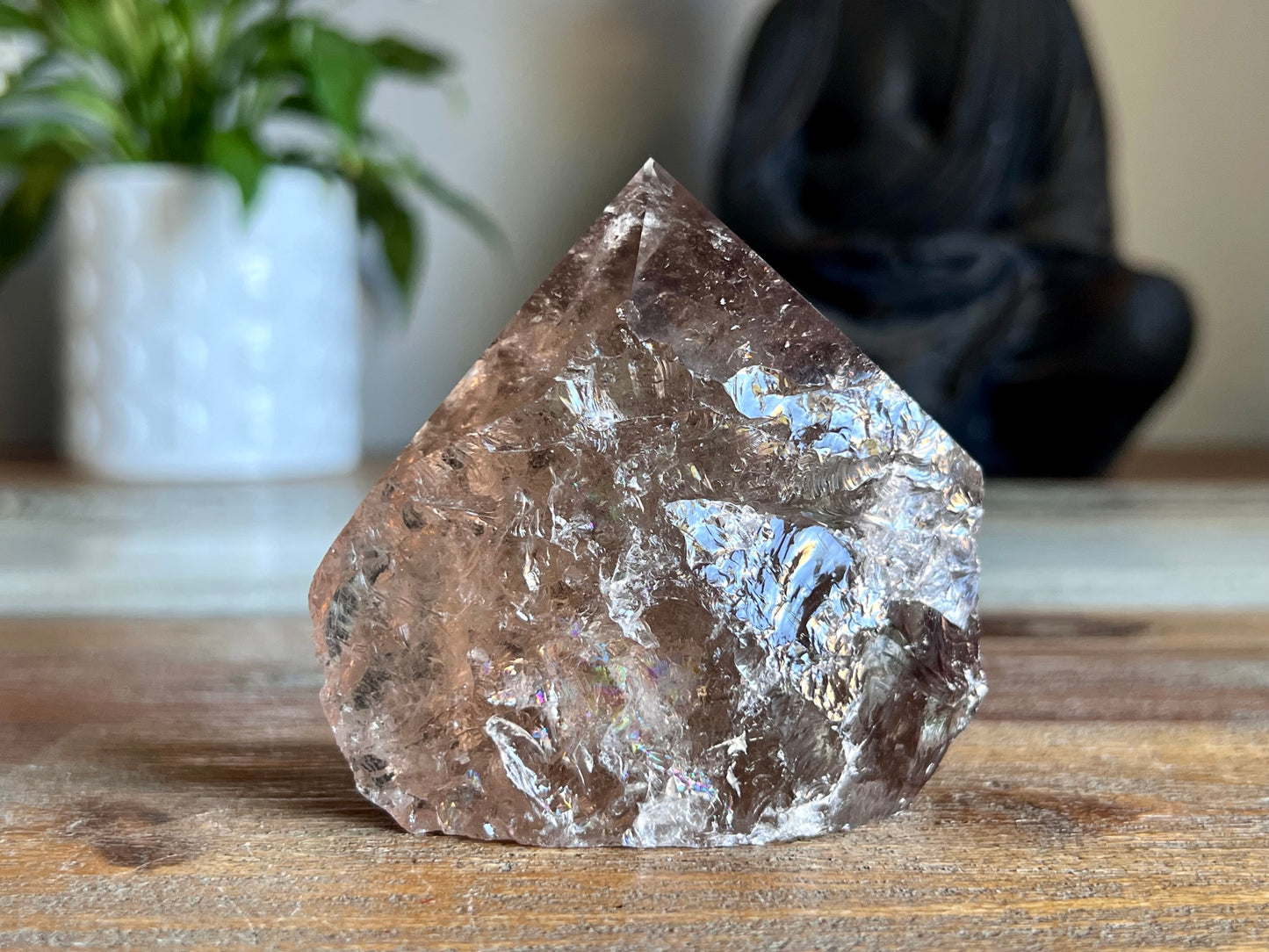 Smokey Quartz Rough/ Polished Point