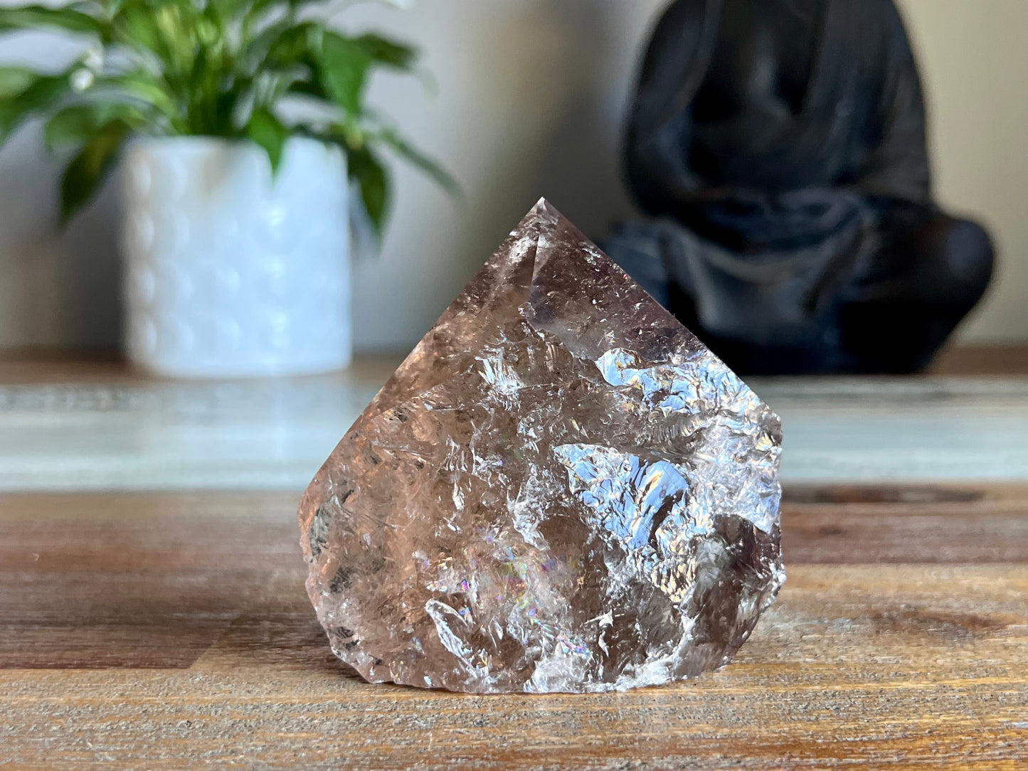 Smokey Quartz Rough/ Polished Point