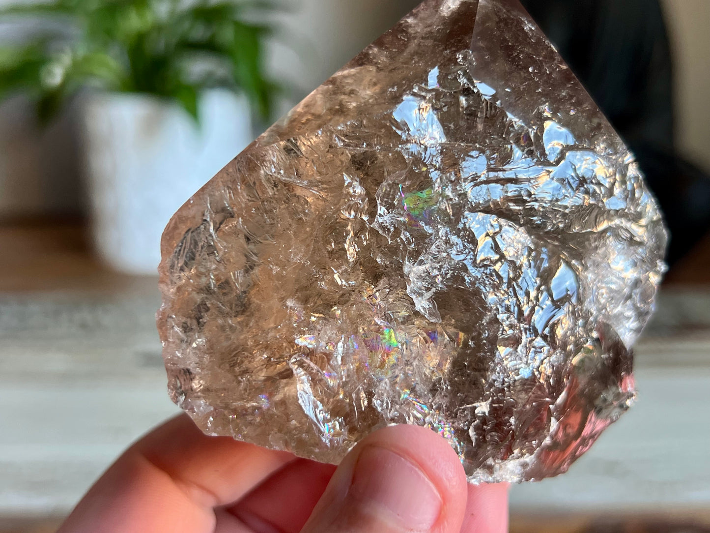 Smokey Quartz Rough/ Polished Point