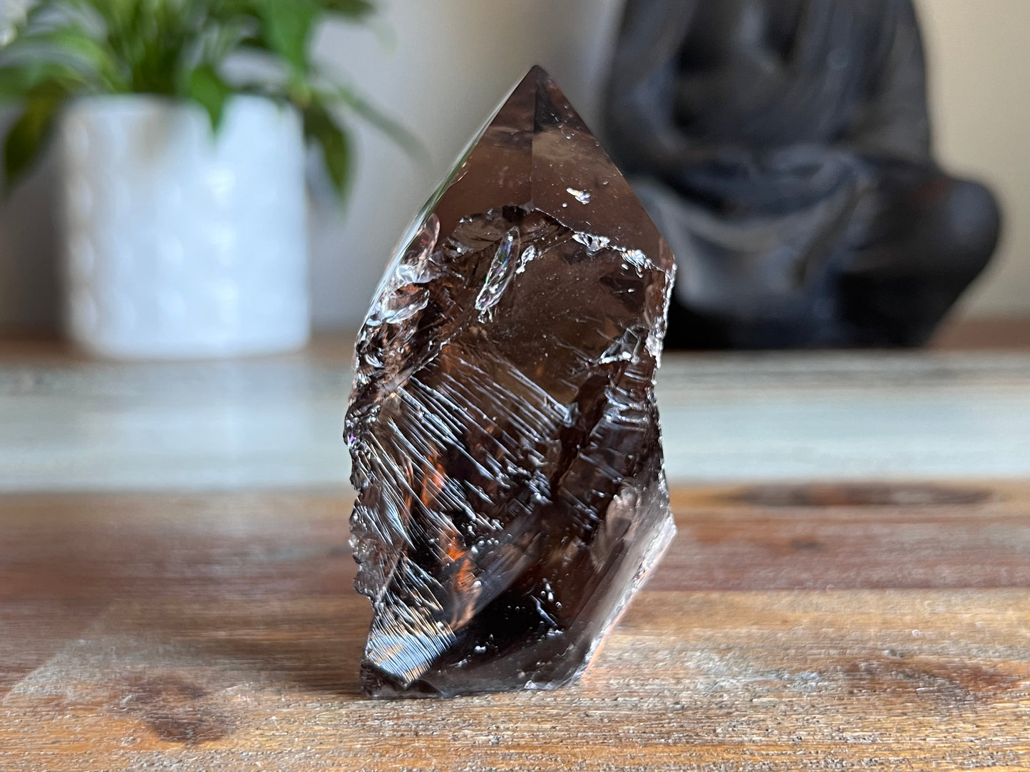 Smokey Quartz Rough/ Polished Point