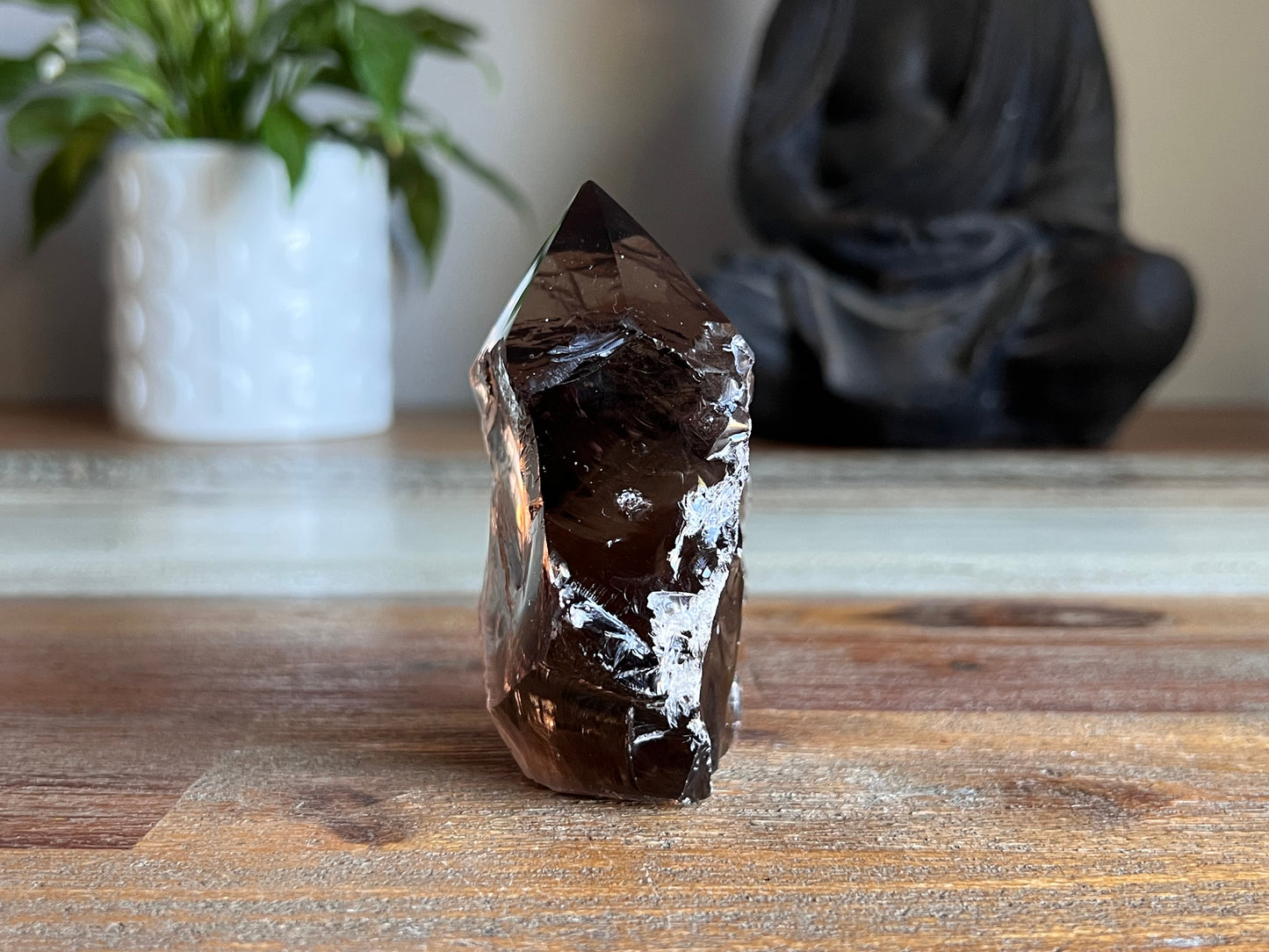 Smokey Quartz Rough/ Polished Point
