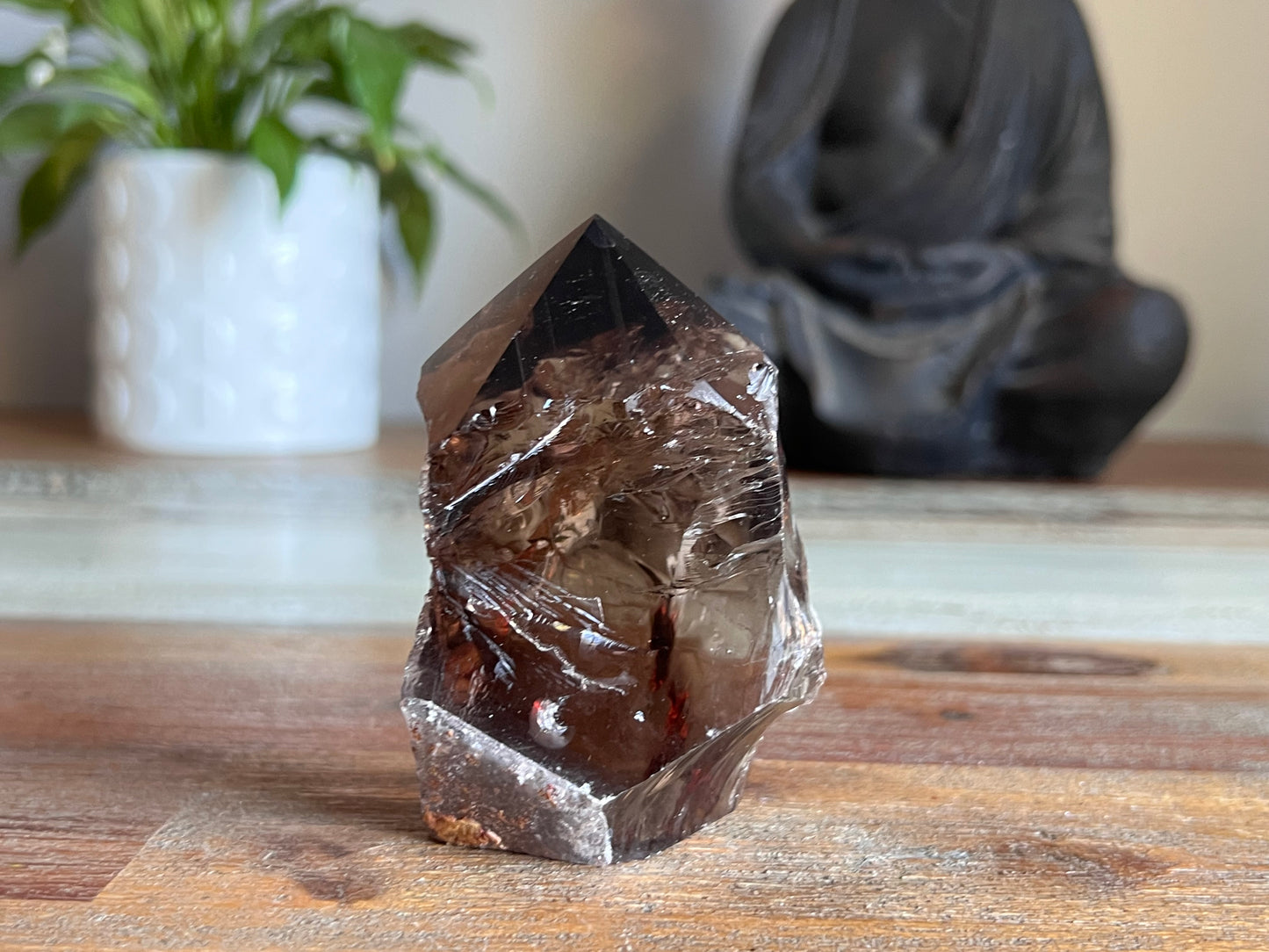 Smokey Quartz Rough/ Polished Point
