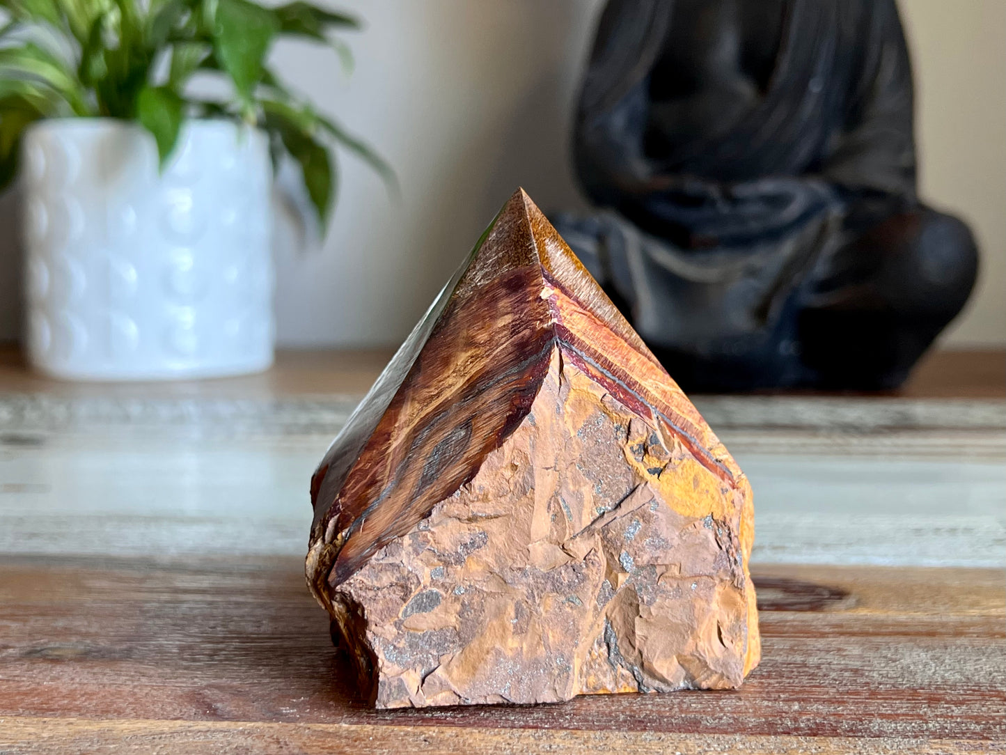 Tiger Eye Rough/ Polished Point