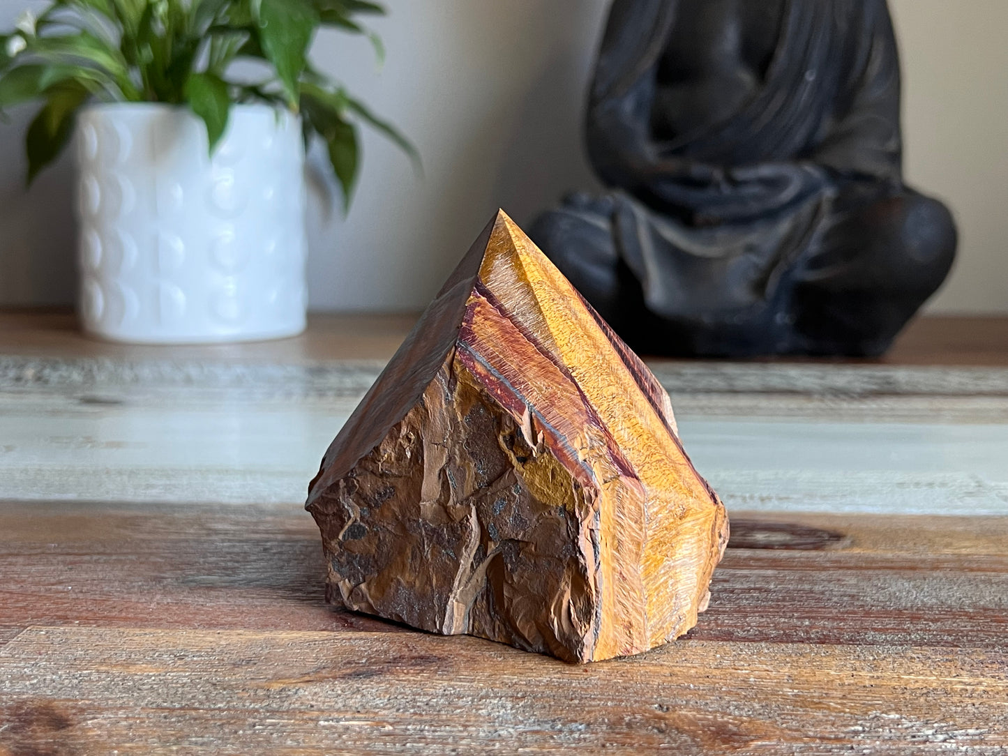 Tiger Eye Rough/ Polished Point