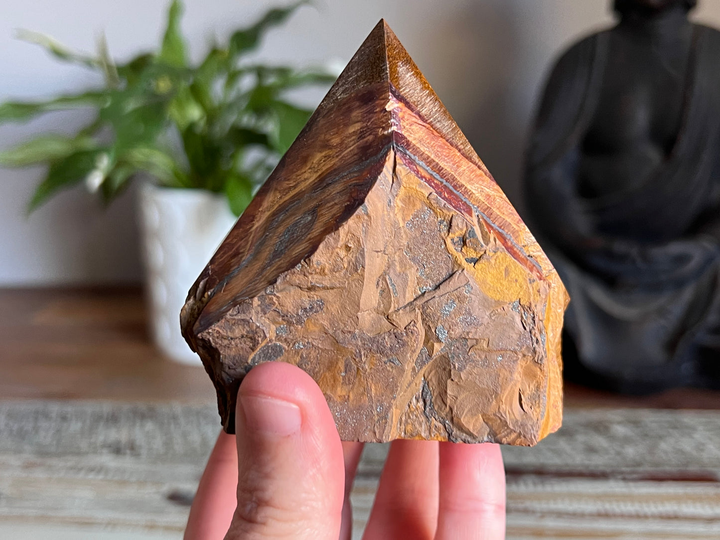 Tiger Eye Rough/ Polished Point
