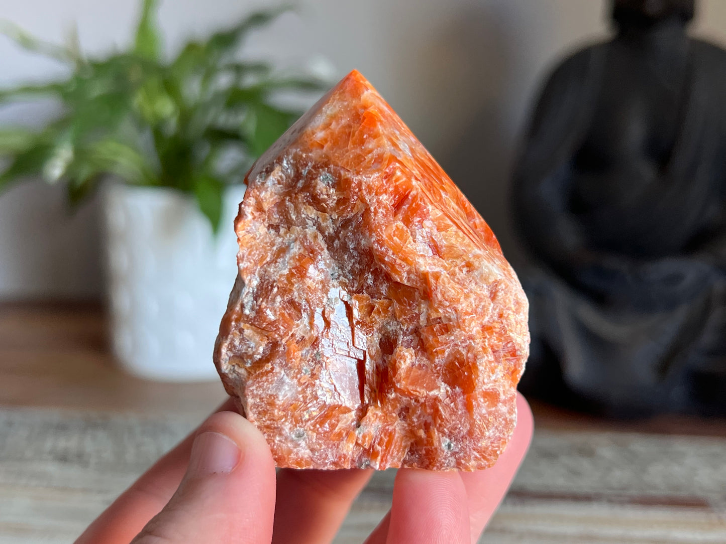 Orchid Calcite Rough/ Polished Point