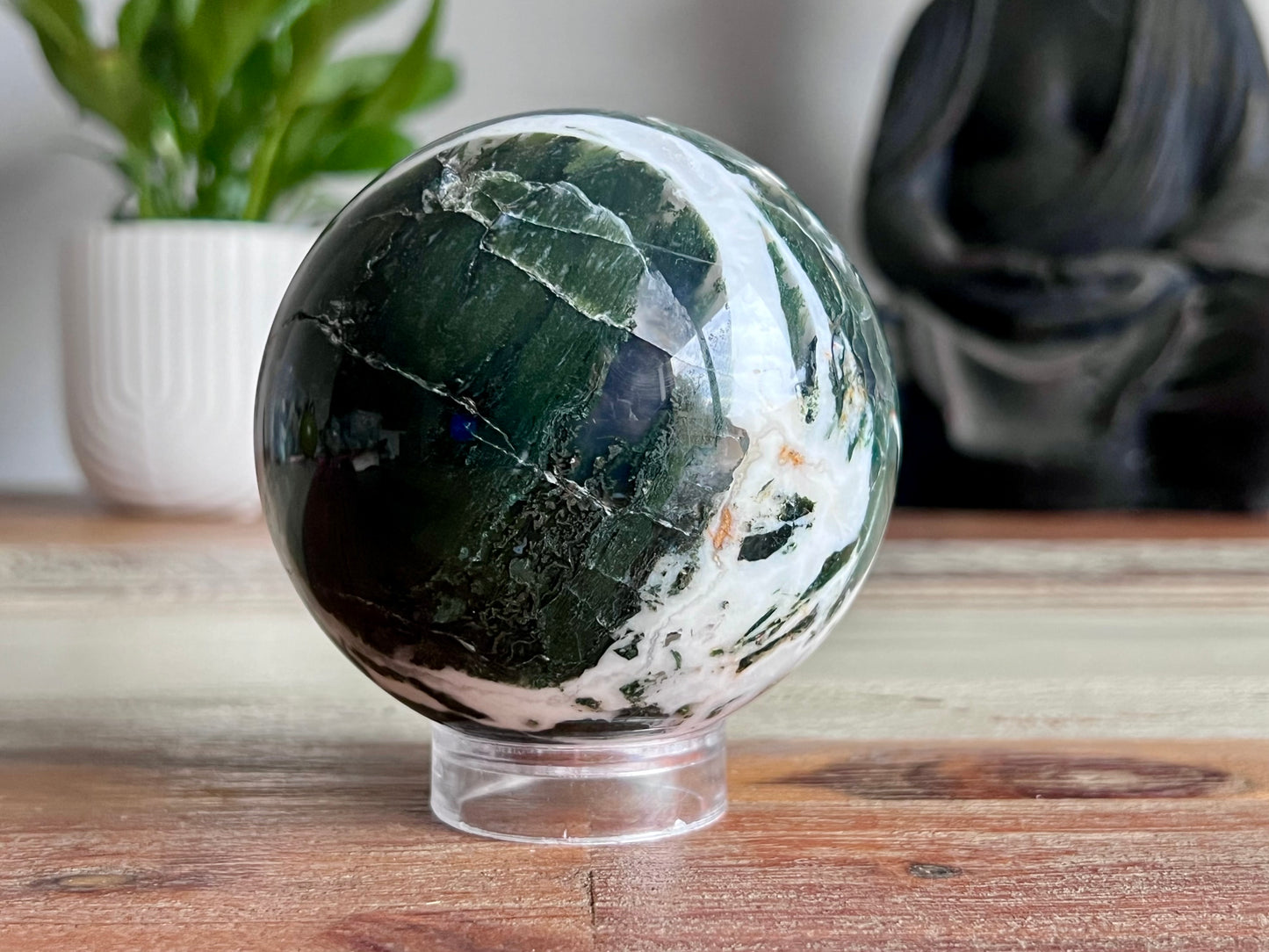 Moss Agate Sphere