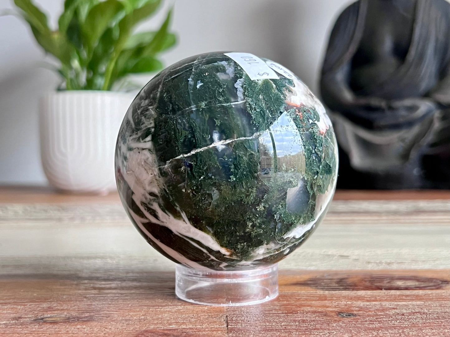 Moss Agate Sphere