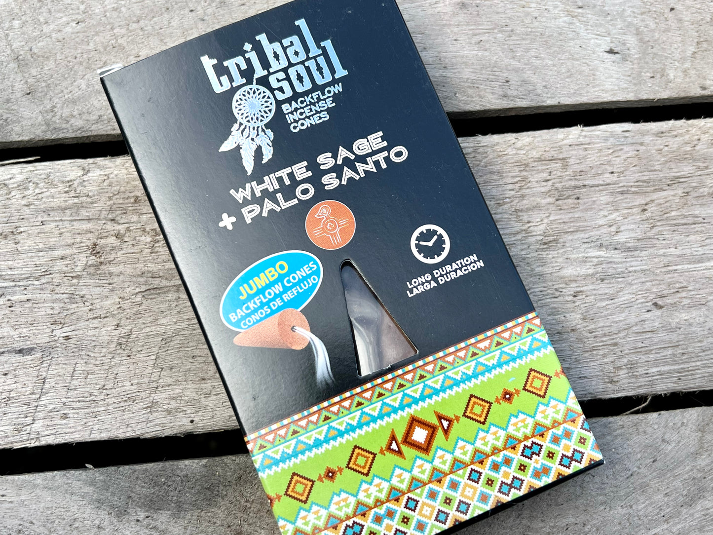 Tribal Soul Backflow Cones - White Sage & Palo Santo