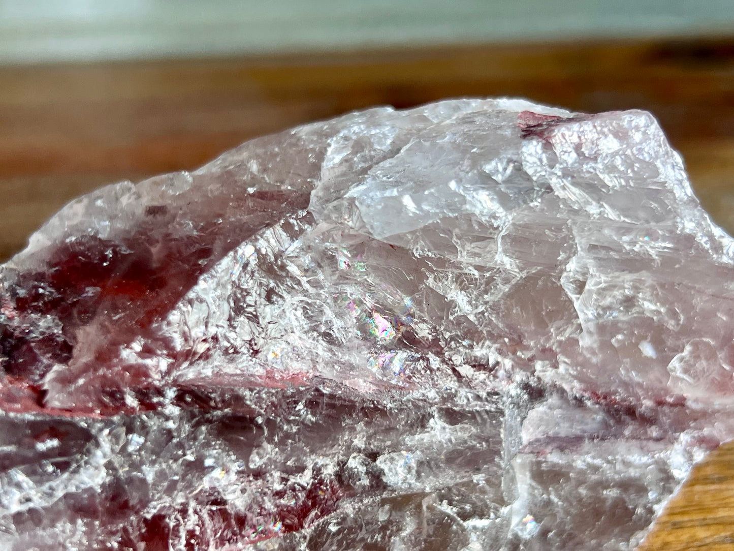 Hematoid Quartz Rough Rock