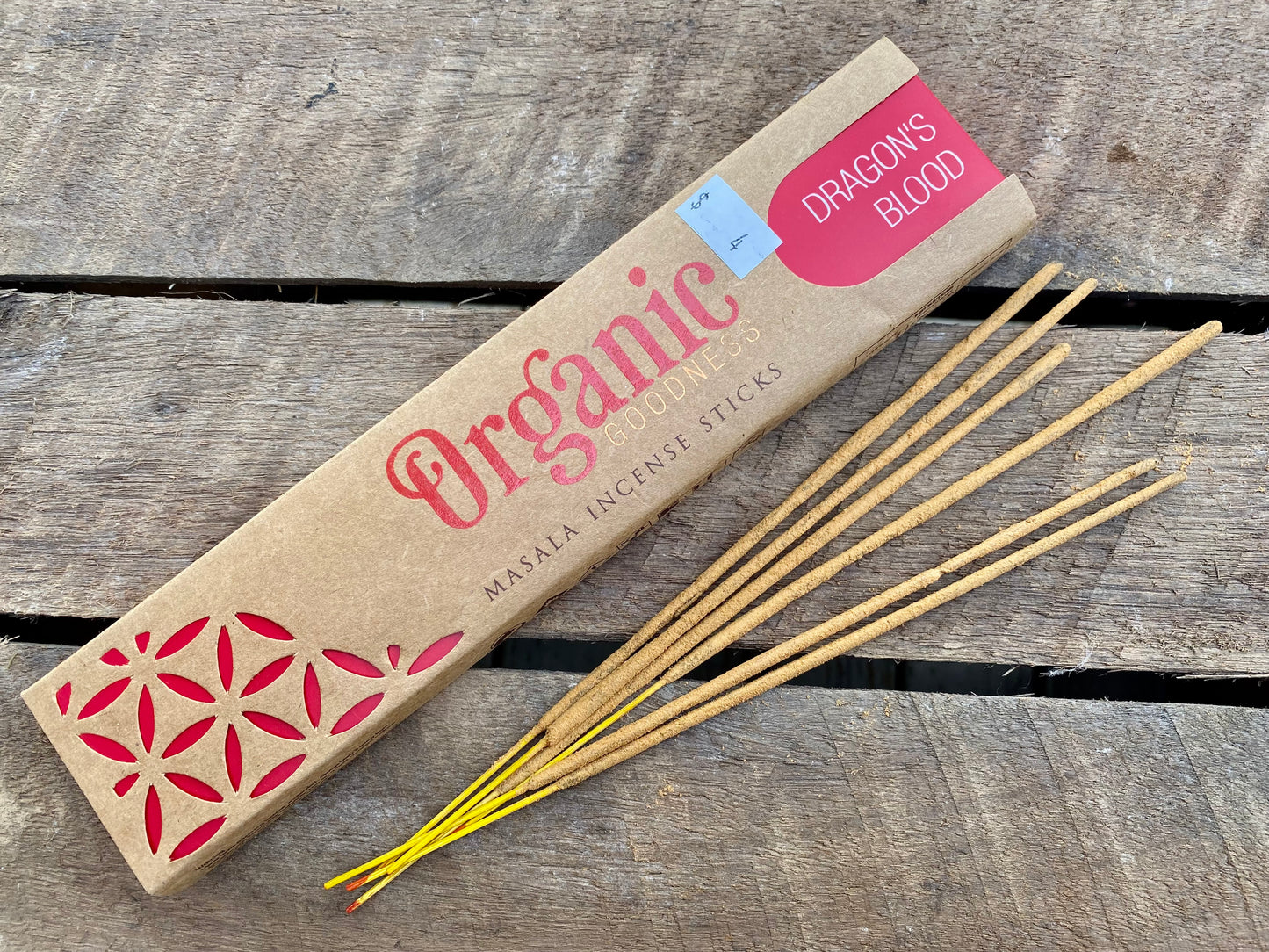 Organic Goodness Incense Sticks - Dragon's Blood