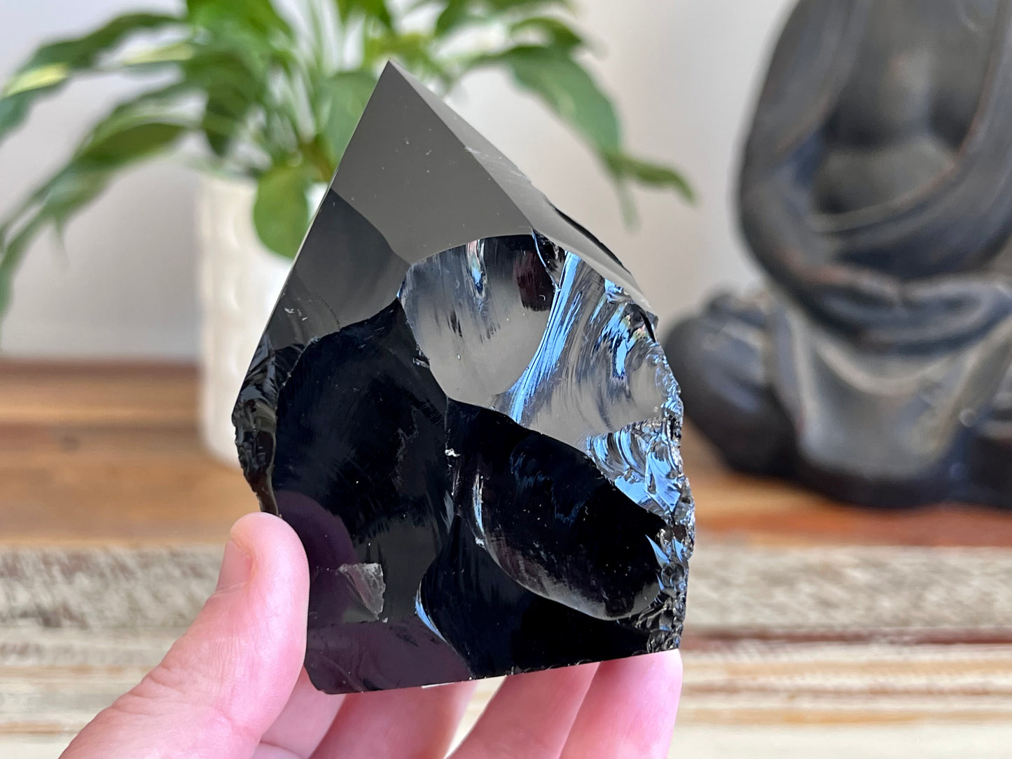 Obsidian Rough/ Polished Point