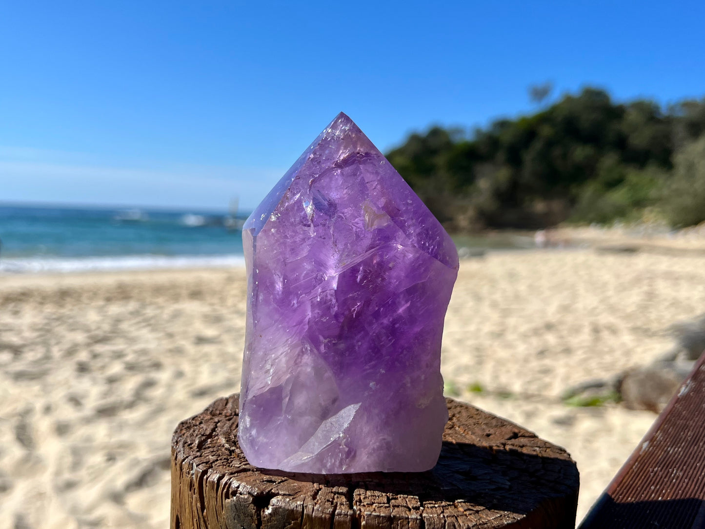 Amethyst Rough/ Polished Point