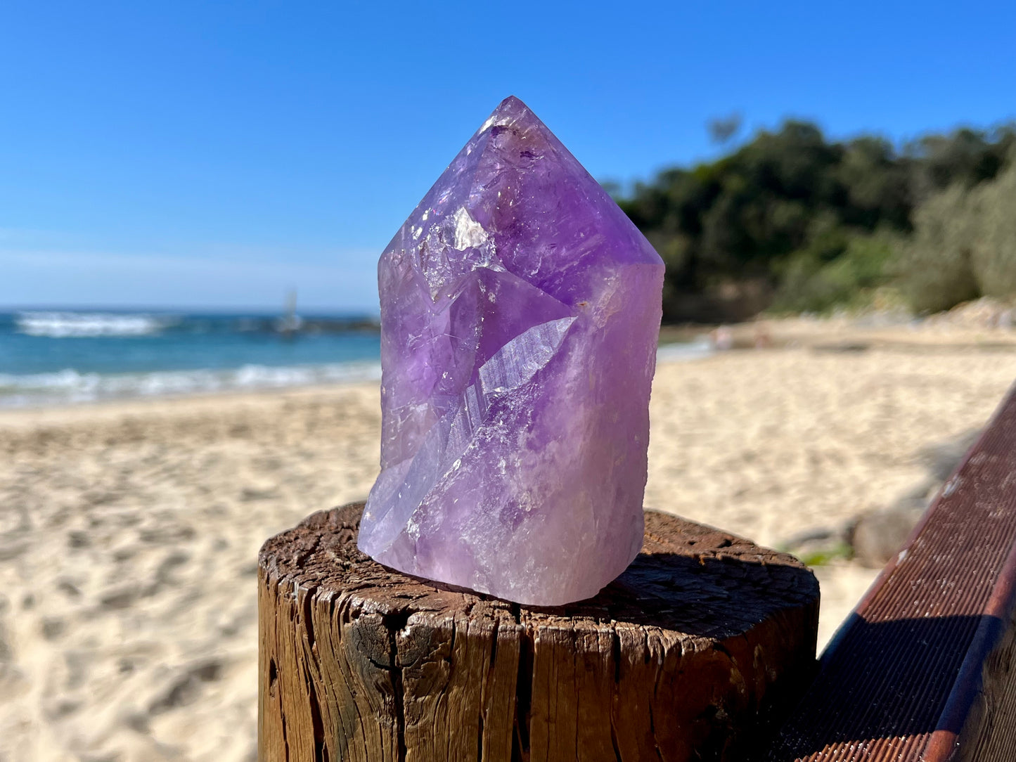 Amethyst Rough/ Polished Point