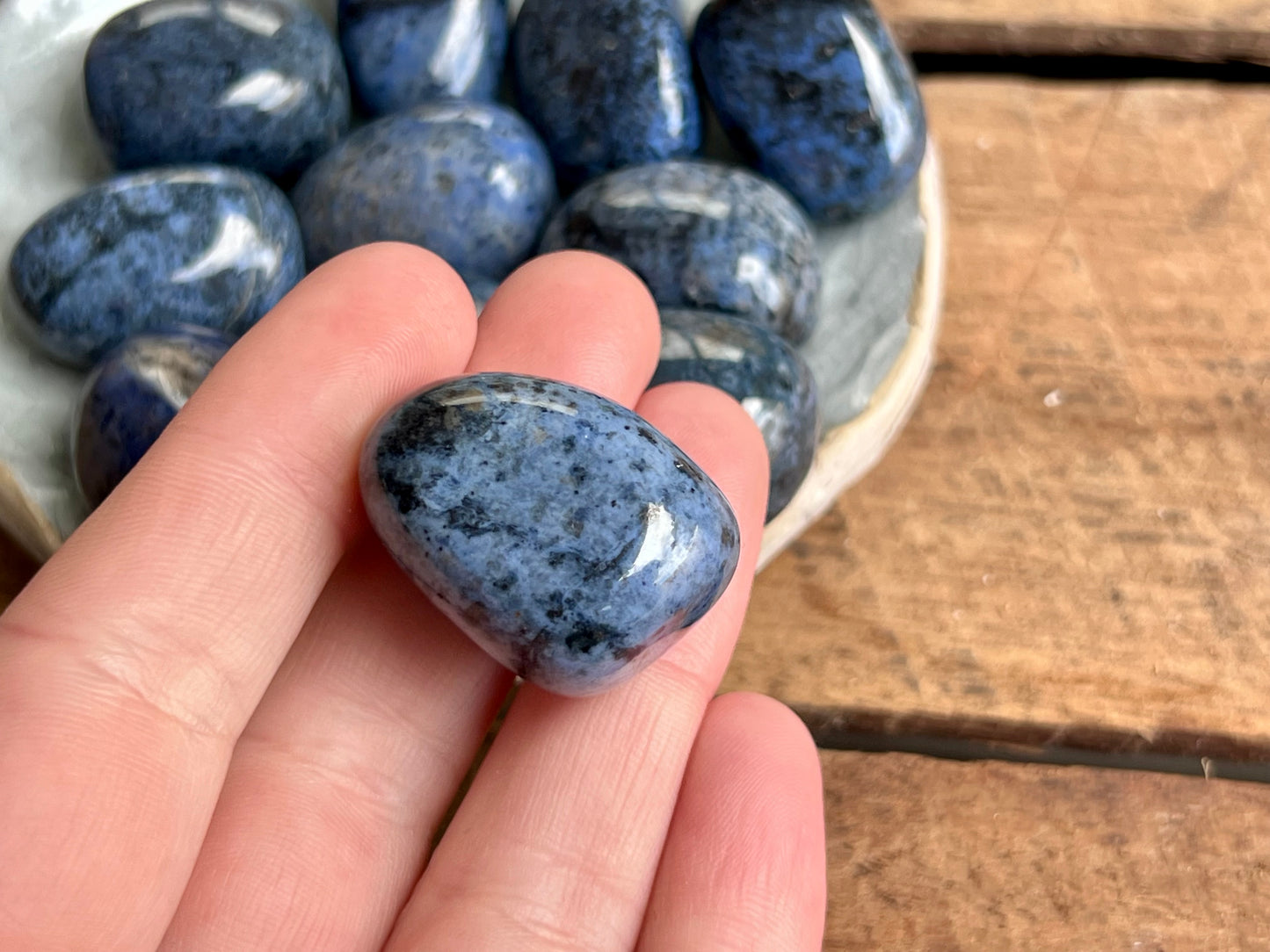 Dumortierite Tumbled Stone