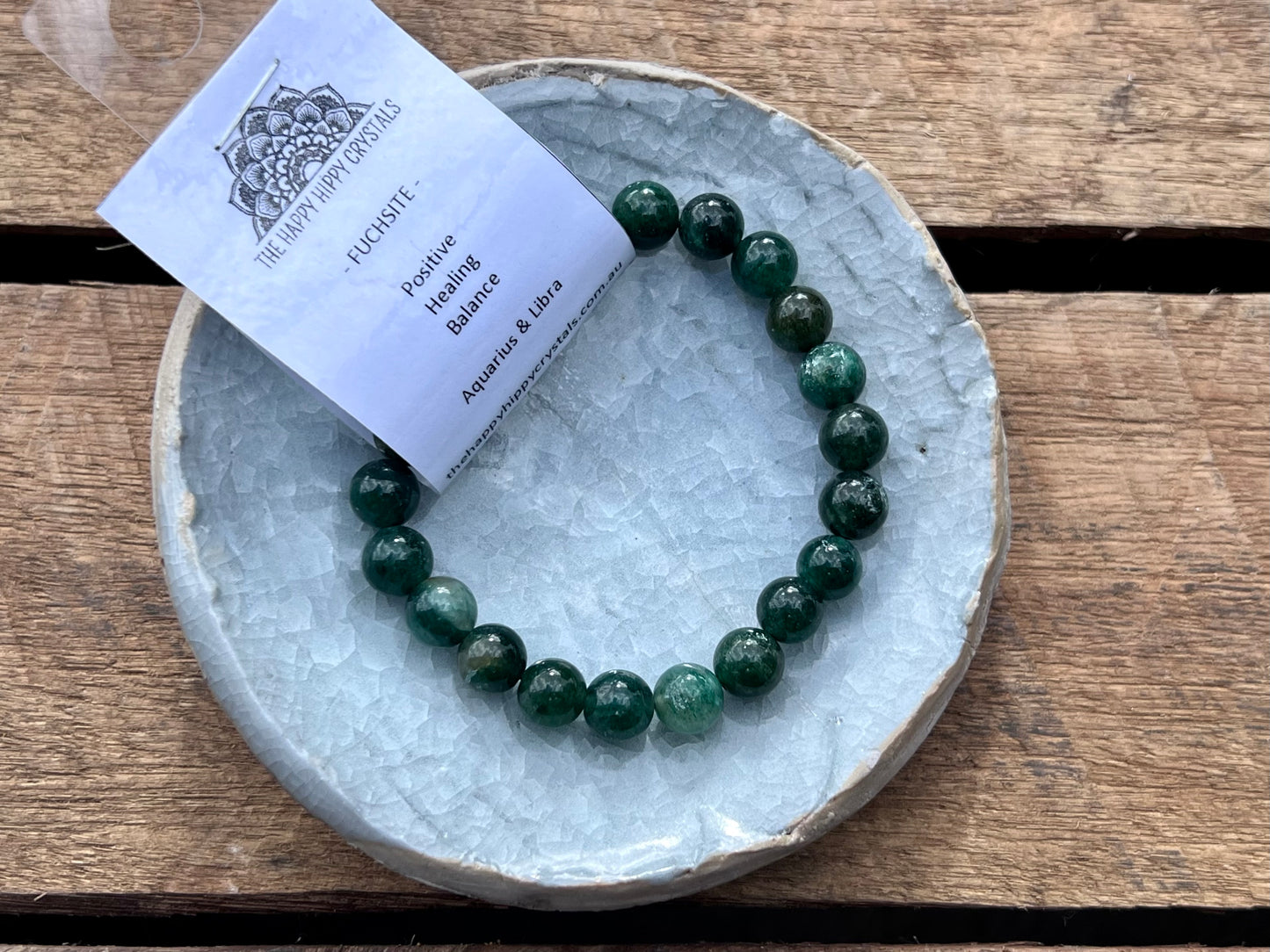 Fuchsite Tumbled Bracelet